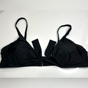 Aerie Bikini Top Black Cups Size XL